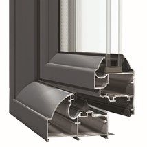 Aluminum window profile - W540  - ALUMINCO - insulated