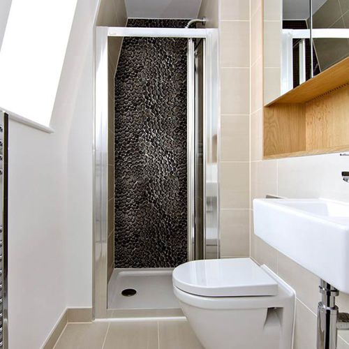 Pebble mosaic tile - PT. Golden Stone Indonesia - textured / bathroom / wall