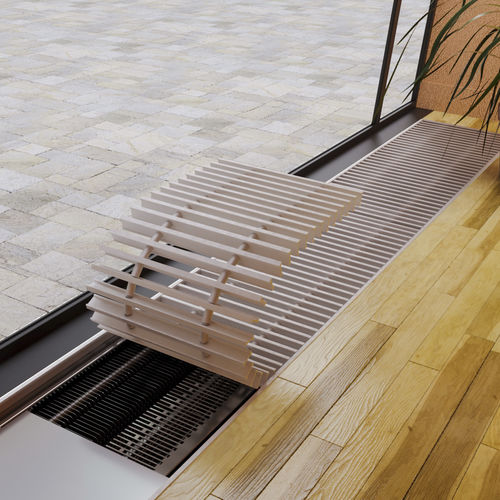 Hot water convector - FXX - Hitte s.r.o. - 751 w...1000 w / 2501 w...3000 w / contemporary