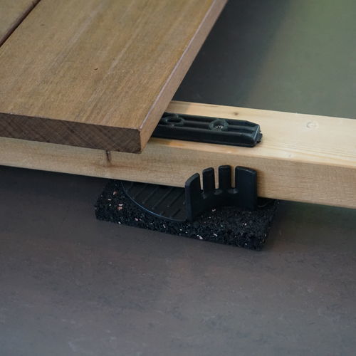 Acoustic insulation - RC10 + CIPV+ - SOLIDOR - recycled rubber / panel / exterior