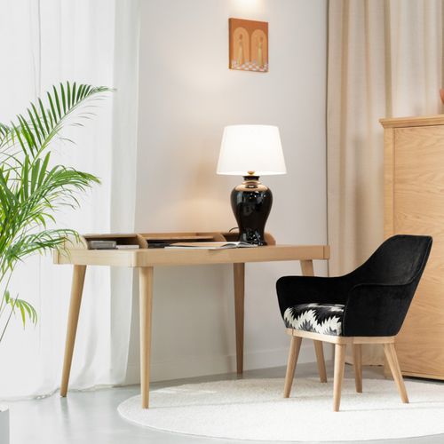 Scandinavian style secretary desk - AMARANTH - Ziemann Home Design - wooden