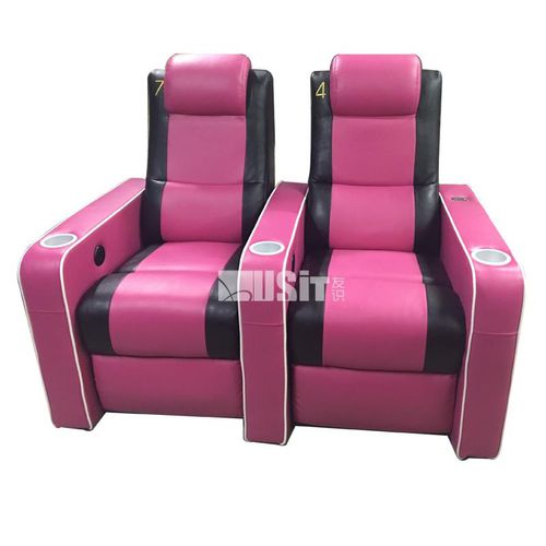Leather cinema seating - UV-836B - Usit Seating - polyurethane / home cinema / commercial