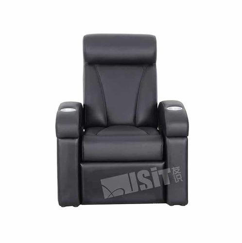 Leather cinema seating - UV-833A - Usit Seating - home cinema / commercial / home