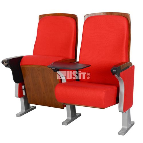 Contemporary auditorium seating - UA-624 - Usit Seating - fabric / foam / plywood