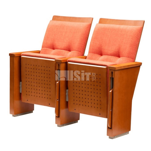 Contemporary auditorium seat - UA-6173 - Usit Seating - indoor / fabric / plywood