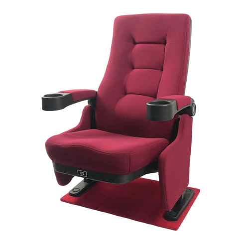 Fabric cinema seating - UA-627 - Usit Seating - polypropylene / commercial / red