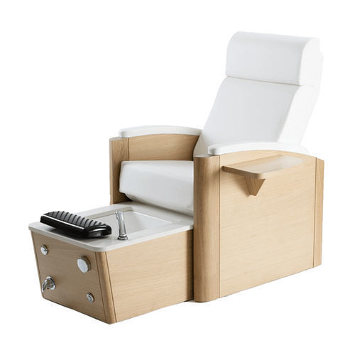 Metal pedicure chair - Anagh - Esthetica Spa and Salon Resources Private Limited - wooden / fabric / PU