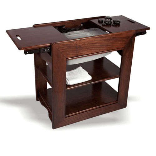 Spa trolley - Bilwa - Esthetica Spa and Salon Resources Private Limited - solid wood / plywood