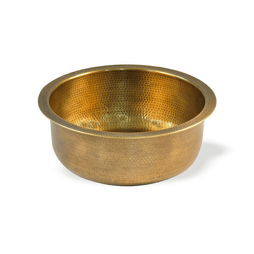 Copper foot bath - Esthetica Spa and Salon Resources Private Limited - for spa / free-standing