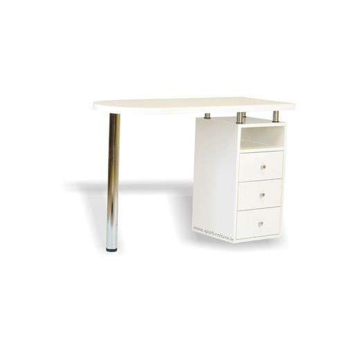 Manicure table with storage - preeti - Esthetica Spa and Salon Resources Private Limited