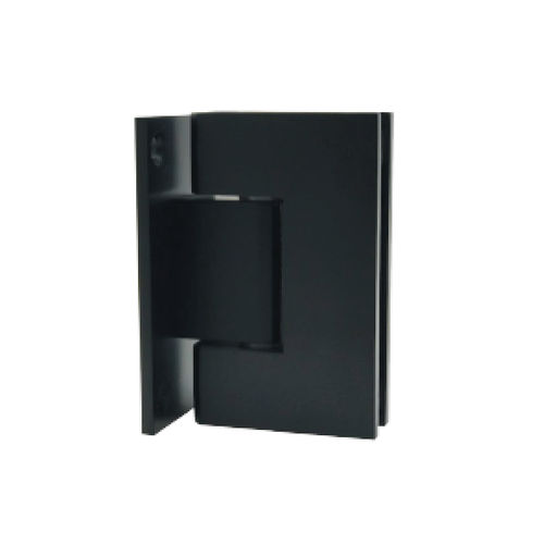 Shower door hinge - BR8520B-1B - AV Schneider - brass / black / contemporary