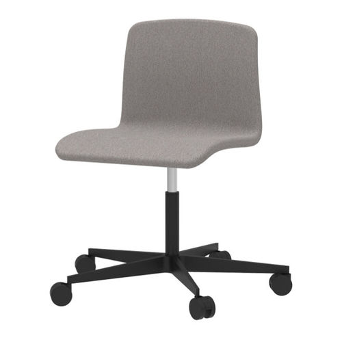 Contemporary chair - HUG - Mobboli - indoor / laminated wood / polished aluminum