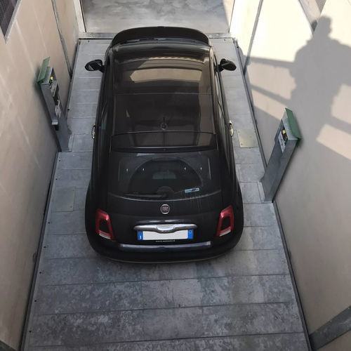Hydraulic car lift - Carmec - outdoor / interior