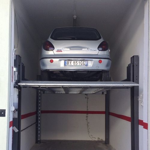 Hydraulic car elevator - ACO-4 - Carmec - outdoor / interior