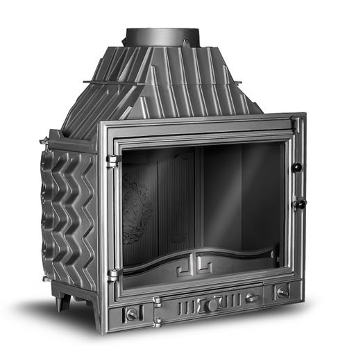 Wood-burning fireplace insert - W3 - kawmet - solid fuel