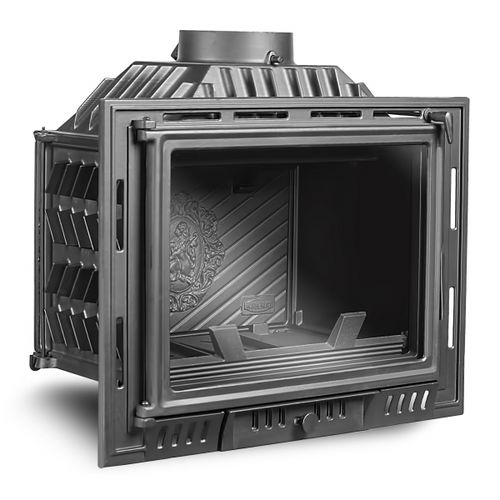 Wood-burning fireplace insert - W6 - kawmet - solid fuel