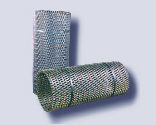 Steel wire mesh - EXTENDED  - PROMALLAS - for fencing / lozenge mesh / twisted