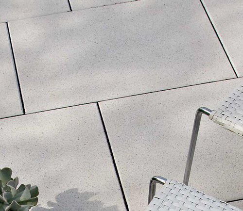 High-gloss paving slab - Bivois - concrete / outdoor / patio