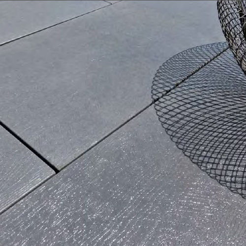 Concrete paving slab - PLANCHE STRUCTURÉE - Bivois - outdoor / patio / garden