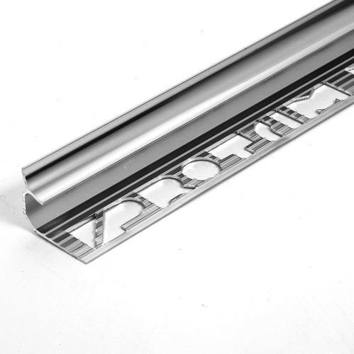 Aluminum edge trim - PRO-MOON - Protrim Building Systems - anodized aluminum / stainless steel / for tile