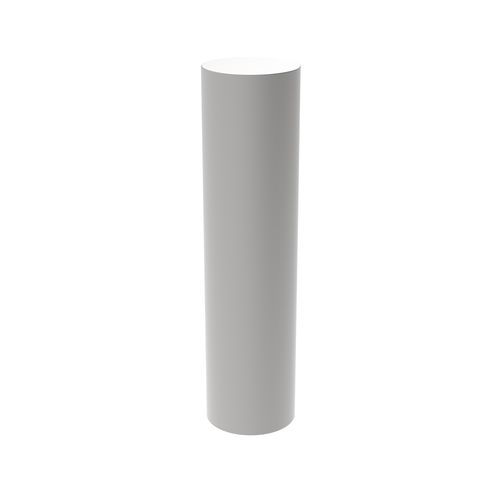 Security bollard - F25-100 7548 - LBA - stainless steel / steel / galvanised steel