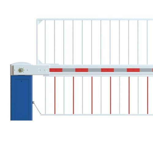Fixed security grill - GRILLE HAUTE PROTECTION - LBA - for doors / aluminum / anodized
