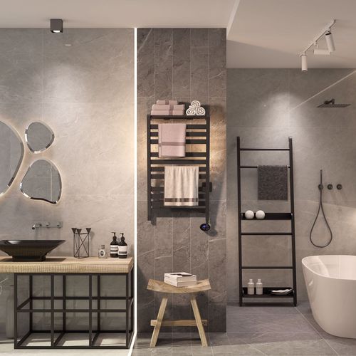 Electric towel radiator - IRACK7 - shanrdy - electric infrared / 0...500 w / contemporary