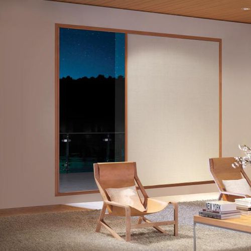 Oak window - 250 - Centor - aluminium / glass / fixed