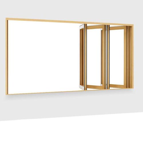 Oak window - 255 - Centor - aluminium / folding / double-glazed