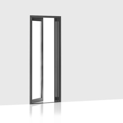 Swing French door - 401 - Centor - aluminium / double-glazed / thermally-insulated