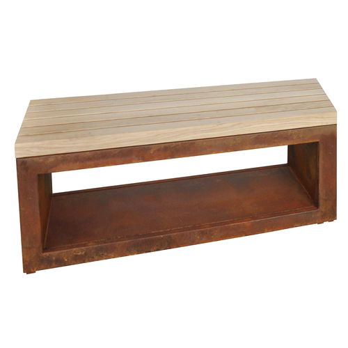 Contemporary garden bench - 2605-82-EN / 2605-92-EN - ARTISS DESIGN - wooden