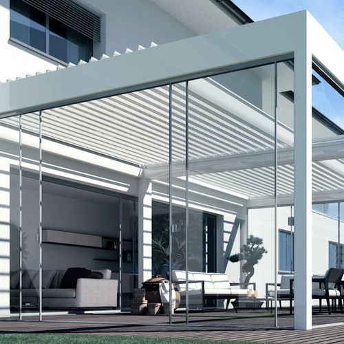 Sliding patio door - ORIZZONTE - Aluminante - aluminum / double-glazed / thermally-insulated