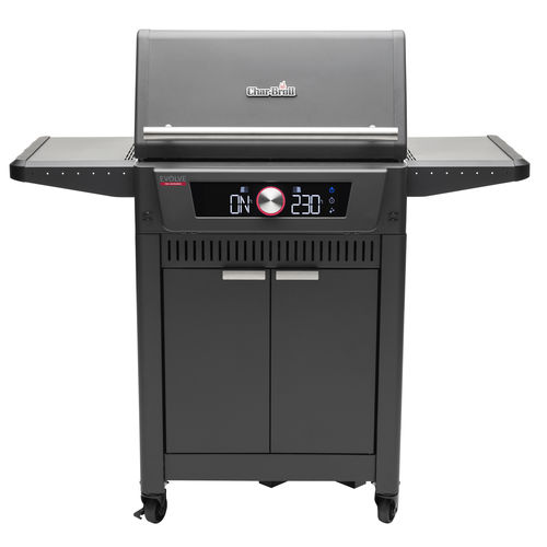 Gas barbecue - EVOLVE® - CHARBROIL - on casters / steel / cast iron