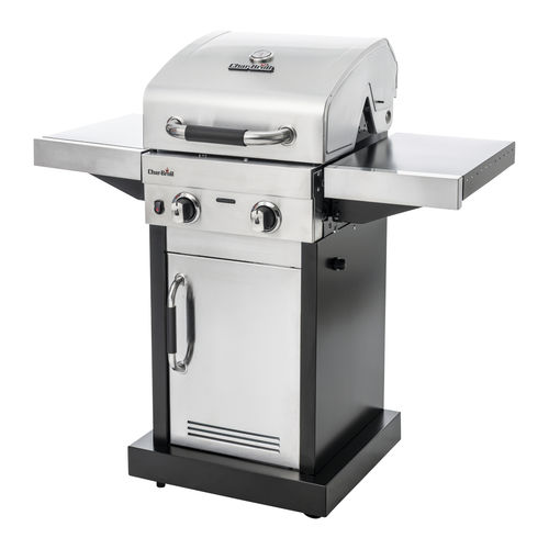 Gas barbecue - ADVANTAGE 225 S - CHARBROIL - free-standing / stainless steel / porcelain
