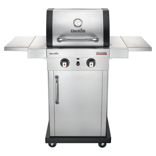 Gas barbecue - PROFESSIONAL 2200 S - CHARBROIL - on casters / cast iron / stainless steel