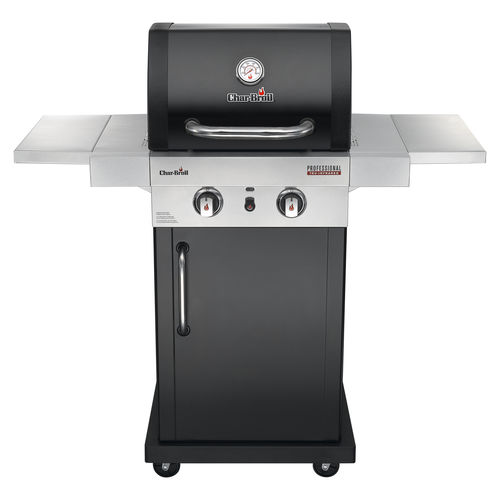 Gas barbecue - PROFESSIONAL 2200 B  - CHARBROIL - on casters / cast iron / stainless steel