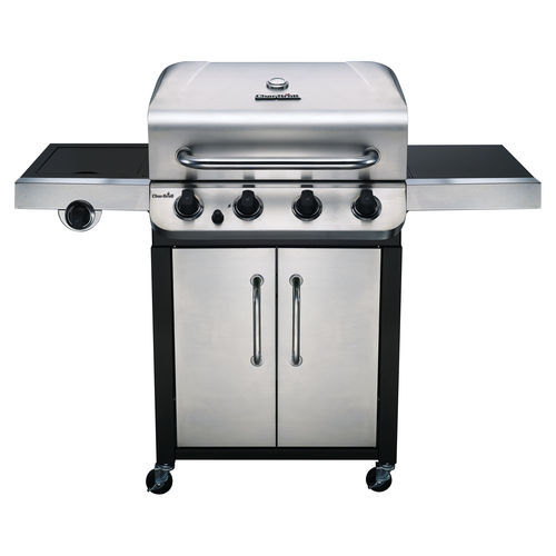 Gas barbecue - CONVECTIVE 440 S  - CHARBROIL - on casters / cast iron / stainless steel