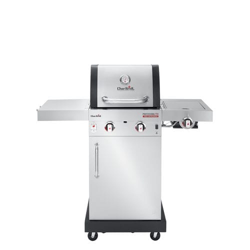 Gas barbecue - PROFESSIONAL PRO S 2 - CHARBROIL - on casters / cast iron / stainless steel
