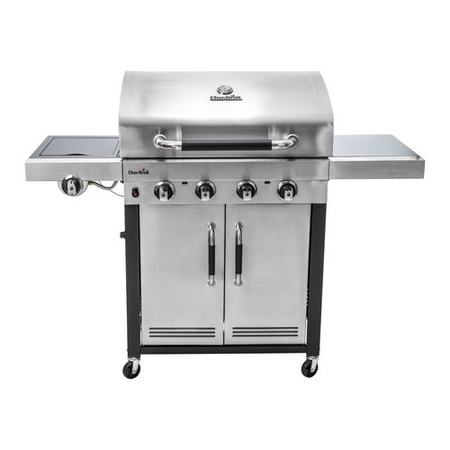 Gas barbecue - ADVANTAGE 445 S  - CHARBROIL - on casters / stainless steel / with storage compartment