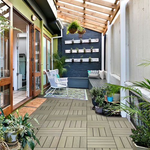 WPC flooring - PROSHIELD - Oakio Plastic Wood Building Materials Co.,Ltd. - residential / tile