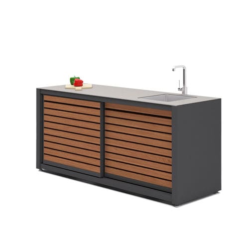 Outdoor kitchen - COOKOUT® - Dukin d.o.o. - contemporary / aluminum