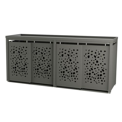 Recycling bin enclosure StyleOUT® 4x240 TOMO Dukin d.o.o.
