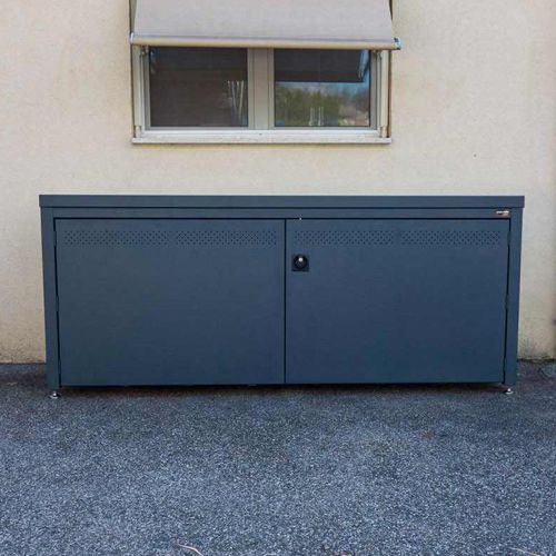 Recycling bin enclosure - BioBOX 8 x 50 L - Dukin d.o.o.