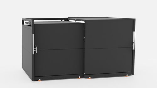 Recycling bin enclosure - StyleOUT® BLANK 2x1100 - Dukin d.o.o.