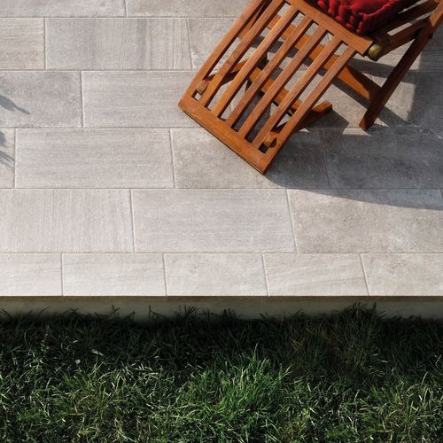 Porcelain stoneware tile - AVIGNON - Ceramiche Master - polished / outdoor / garden