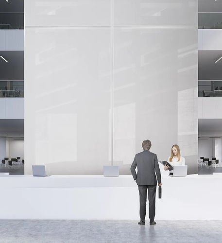 Float glass panel - ŞIŞECAM DECO - Şişecam - ultra-clear / lacquered / for joinery