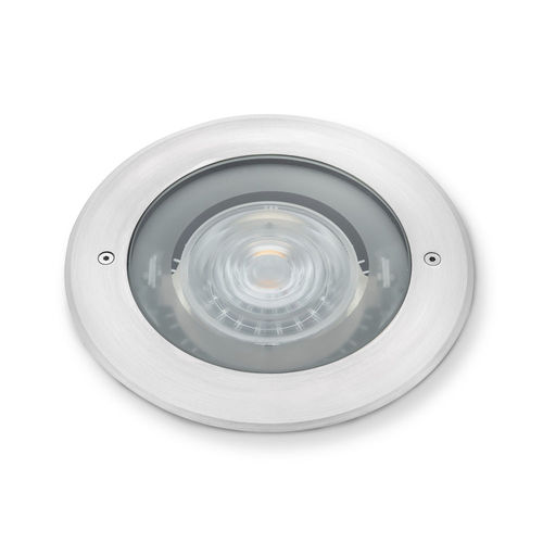 Recessed floor light fixture 107 series FRANCESCONI LED / round