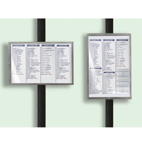 Public space information panel - Time Gate - PROVERA SRL - for urban areas