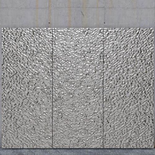 Patterned metal sheet - HILLYLAND - Binder Parametric Metal GmbH - perforated / aluminum / steel