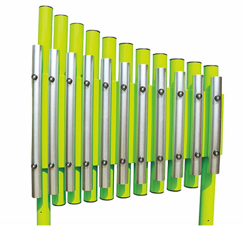 Musical play structure - MT-19406 - Qitele Group Co .,Ltd - for playground / HDPE / stainless steel